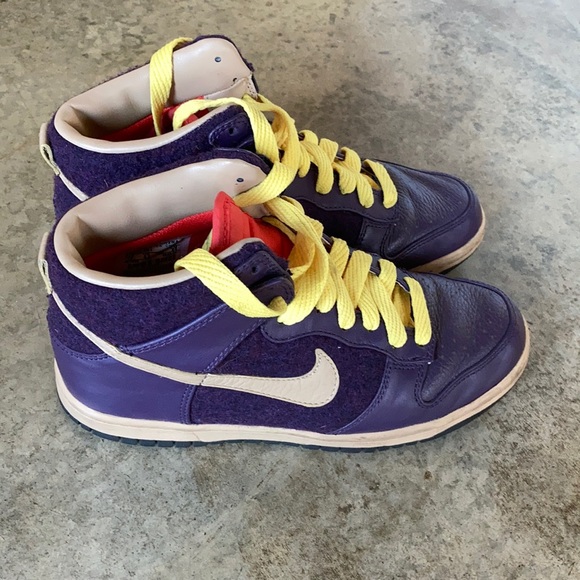 2008 Nike Zoom Dunk High Purple - Picture 1 of 13